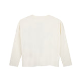 Zadig&Voltaire - X60797-195 - Camiseta blanca de manga larga 100% algodón - Niña