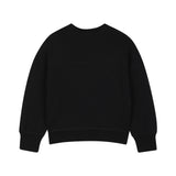 Zadig&Voltaire - X60799-09B - Sudadera negra 100% algodón orgánico con estampado de tachuelas - Niña