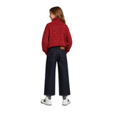 Zadig&Voltaire - X60805-954 - Jersey rojo de lana con cuello alto - Niña