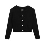 Zadig&Voltaire - X60813-09B - Cárdigan negro de punto - Niña