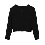 Zadig&Voltaire - X60813-09B - Cárdigan negro de punto - Niña