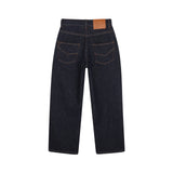 Zadig&Voltaire - X60824-Z28 - Pantalones vaqueros 100% algodón azul oscuro de pierna ancha - Niña