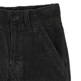 Zadig&Voltaire - X60859-09B - Pantalones negros anchos de pana 100% algodón - Niño