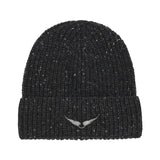 Zadig&Voltaire - X60874-A48 - Gorro de lana gris jaspeado - Niña