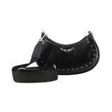 Zadig&Voltaire - X60880-09B - Bolso negro de mano de piel sintética con correa de quita y pon (12x20x4,5 cm.)
