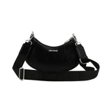 Zadig&Voltaire - X60880-09B - Bolso negro de mano de piel sintética con correa de quita y pon (12x20x4,5 cm.)
