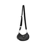 Zadig&Voltaire - X60880-09B - Bolso negro de mano de piel sintética con correa de quita y pon (12x20x4,5 cm.)