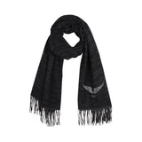 Zadig&Voltaire - X60887-09B - Bufanda negra (183x66 cm.)