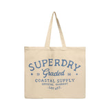 Superdry - Y9110442A-K7N – Bolso tote 100% algodón (43x52 cm.)