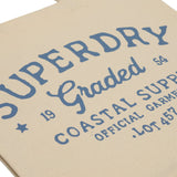 Superdry - Y9110442A-K7N – Bolso tote 100% algodón (43x52 cm.)