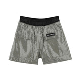 Karl Lagerfeld - Z30448_624 - Pantalones cortos con lentejuelas, cintura elástica y bolsillos - Niña