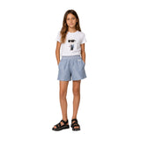 Karl Lagerfeld - Z30491_10P - Camiseta de manga corta de algodón orgánico - Niña