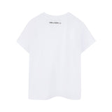 Karl Lagerfeld - Z30571_10P - Camiseta de manga corta de algodón orgánico - Niña