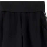 Karl - Z30597_09B – Pantalones deportivos de punto doble con cintura elástica y bolsillos - Niña