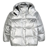 Karl - Z30602_16 – Anorak con cremallera con capucha con relleno de guata y forro de jacquard - Niña