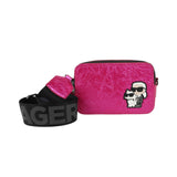 Bolso rosa fucsia Karl Lagerfeld para niña | Mini Me | Konestilochic
