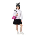 Karl - Z31019_469 – Bolso de mano con correa ajustable y extraíble con cremallera (17 x 11 x 6 cm.)