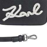 Karl - Z31022_09B – Bolso de mano con asa ajustable y extraíble con cremallera (17 x 11 x 6 cm.)