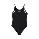 Karl Lagerfeld - Z31113-09B – Bañador negro con forro - Niña