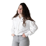Camisa blanca de niña KARL LAGERFELD – Estilo y confort Konestilochic