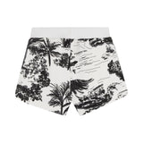 Karl Lagerfeld - Z31125-N70 – Pantalones cortos estampados de felpa 100% algodón - Niña