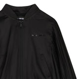 Karl Lagerfeld - Z31131-09B – Cazadora negra con mangas plisadas y forro y cierre de cremallera - Niña
