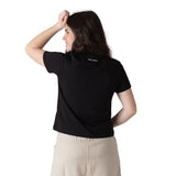 Karl Lagerfeld - Z31153-09B – Camiseta negra de manga corta con dibujo reversible con lentejuelas - Niña