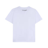 Karl Lagerfeld - Z31153-10P – Camiseta blanca de manga corta con dibujo reversible con lentejuelas - Niña