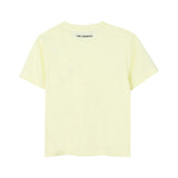 Karl Lagerfeld - Z31162-556 – Camiseta amarilla de manga corta de corte holgado con ilustración delantera - Niña