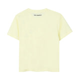 Karl Lagerfeld - Z31162-556 – Camiseta amarilla de manga corta de corte holgado con ilustración delantera - Niña