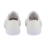 Karl Lagerfeld - Z31168-10P – Sneakers blancas de tela con puntera de goma y tachuelas laterales - Niña