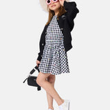 Karl Lagerfeld - Z31168-10P – Sneakers blancas de tela con puntera de goma y tachuelas laterales - Niña