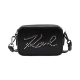 Karl Lagerfeld - Z31232-09B – Bolso negro con bandolera ajustable y de quita y pon (17 x 11 x 6 cm.)