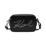 Karl Lagerfeld - Z31232-09B – Bolso negro con bandolera ajustable y de quita y pon (17 x 11 x 6 cm.)
