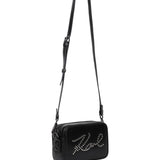 Karl Lagerfeld - Z31232-09B – Bolso negro con bandolera ajustable y de quita y pon (17 x 11 x 6 cm.)